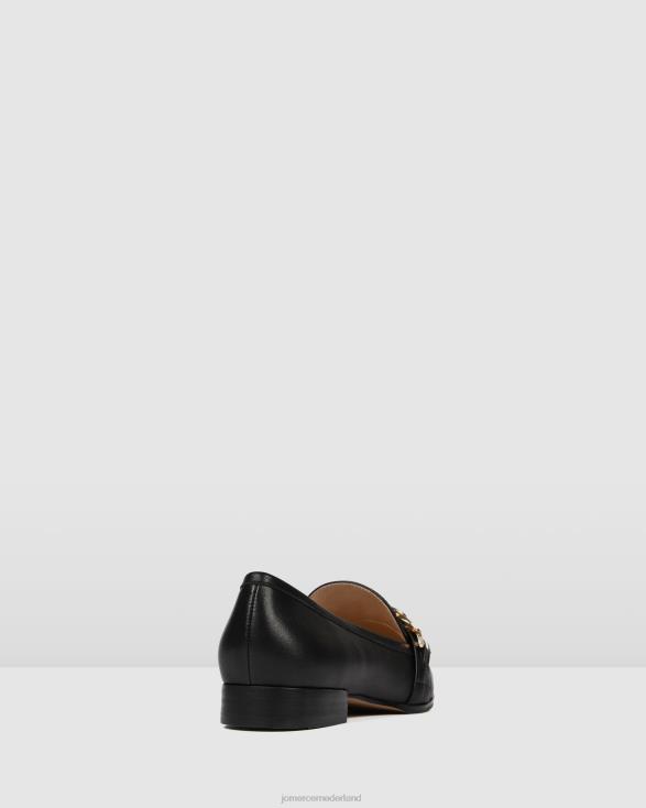 Columbia jurk flats 46LN196 zwart leer Jo Mercer schoenen