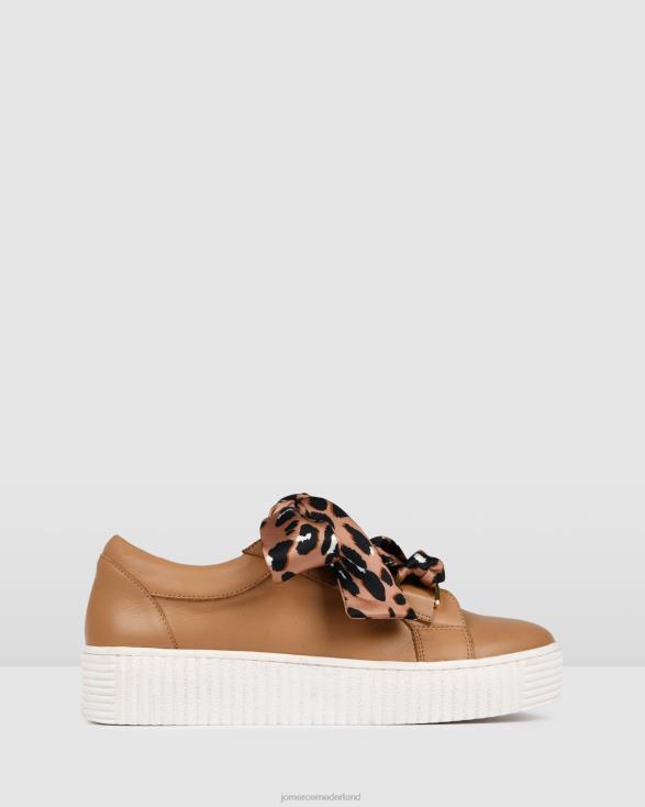Alaska-sneakers 46LN236 bruin leer Jo Mercer schoenen
