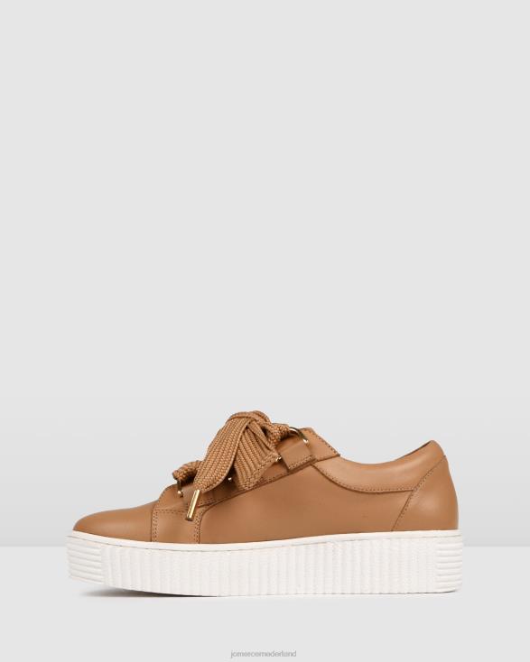 Alaska-sneakers 46LN236 bruin leer Jo Mercer schoenen