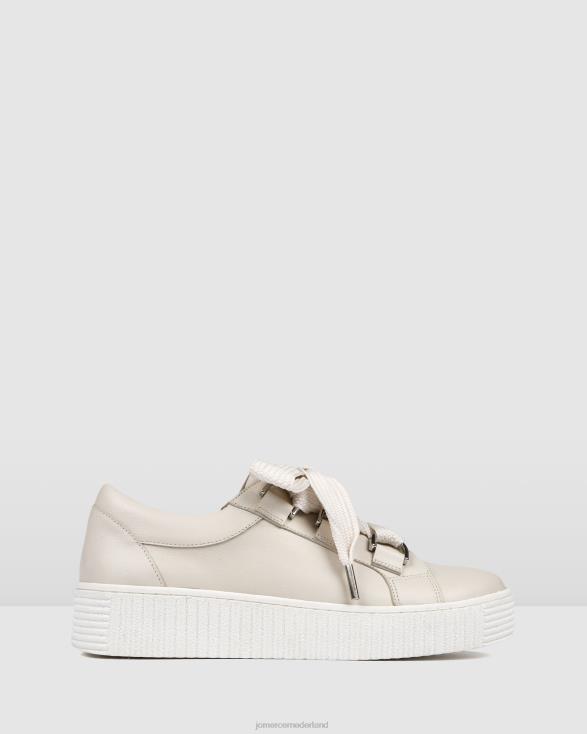 Alaska-sneakers 46LN237 gebroken wit leer Jo Mercer schoenen