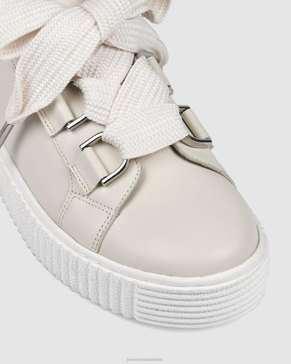 Alaska-sneakers 46LN237 gebroken wit leer Jo Mercer schoenen