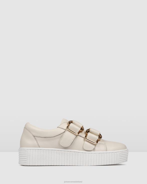 Apollo-sneakers 46LN238 gebroken wit leer Jo Mercer schoenen