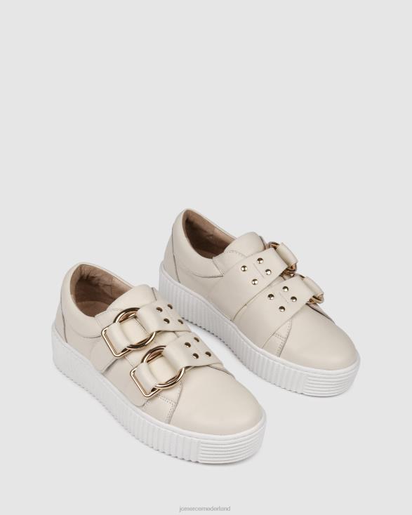 Apollo-sneakers 46LN238 gebroken wit leer Jo Mercer schoenen