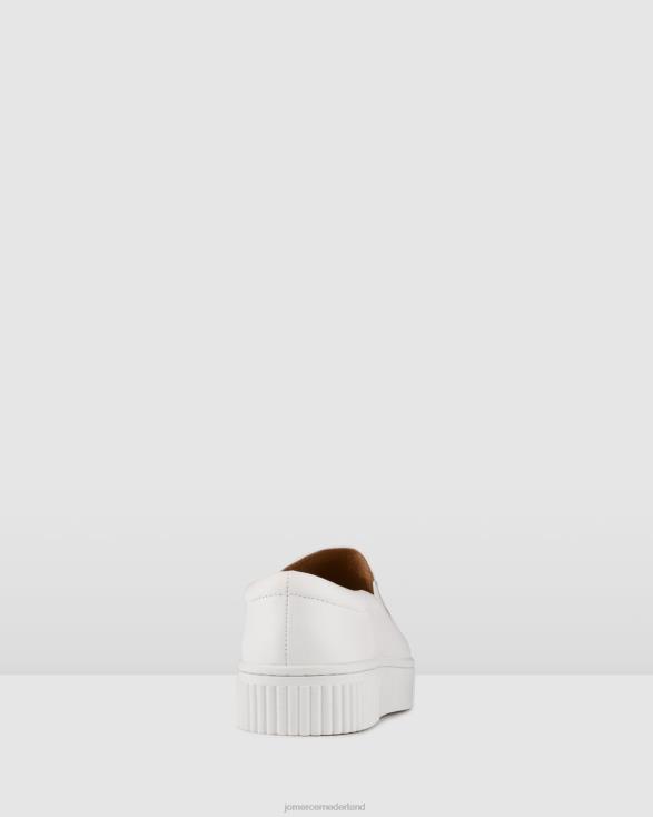 Callahan-sneakers 46LN233 wit leer Jo Mercer schoenen