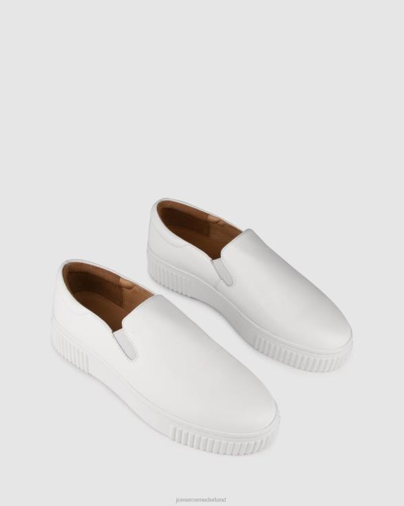 Callahan-sneakers 46LN233 wit leer Jo Mercer schoenen