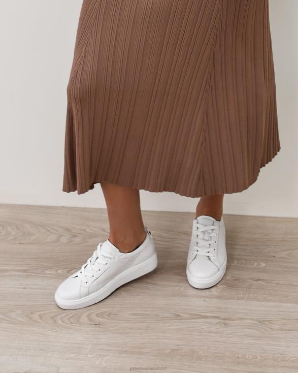 Hilda sneakers 46LN232 wit leer Jo Mercer schoenen