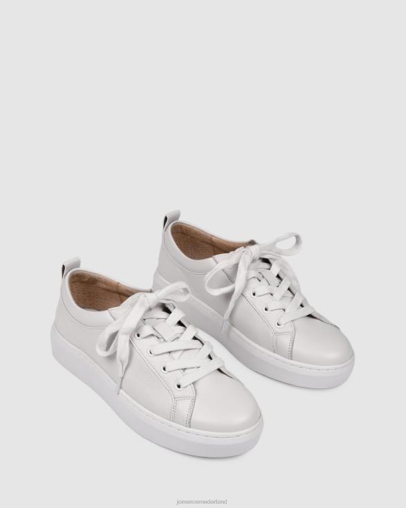Hilda sneakers 46LN232 wit leer Jo Mercer schoenen