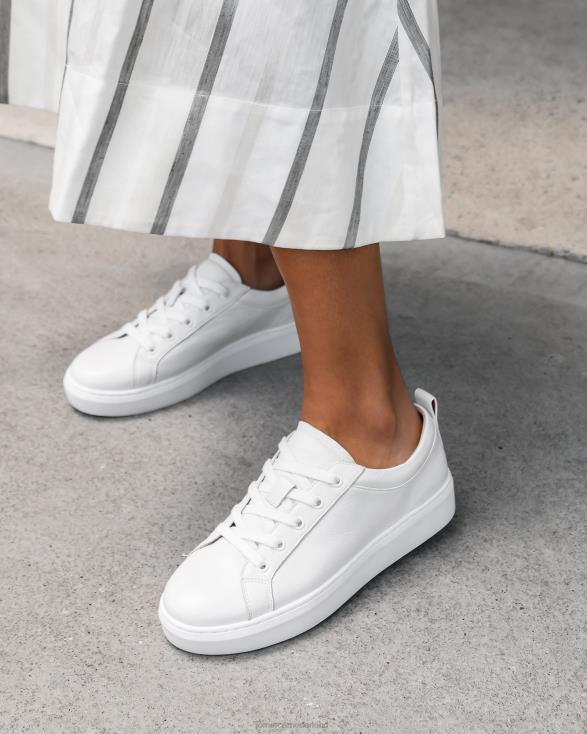 Hilda sneakers 46LN232 wit leer Jo Mercer schoenen