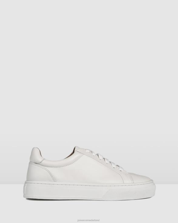 chaos sneakers 46LN234 wit leer Jo Mercer schoenen