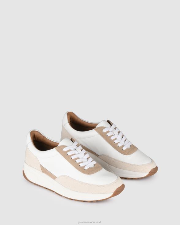 radar-sneakers 46LN225 wit natuurlijk Jo Mercer schoenen