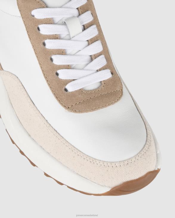 radar-sneakers 46LN225 wit natuurlijk Jo Mercer schoenen